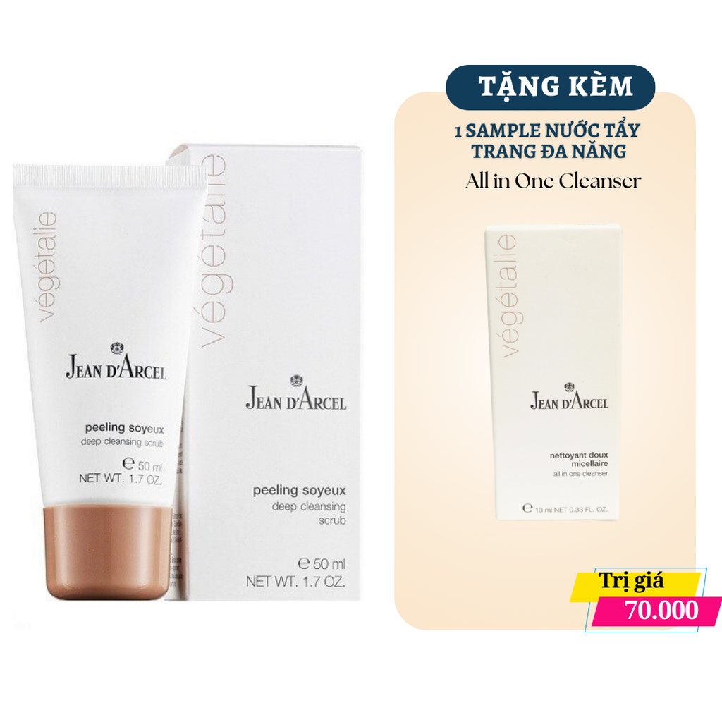 (KHUYẾN MẠI SỐC) Kem Tẩy Tế Bào Chết Jean D'Arcel Deep Cleansing Scrub