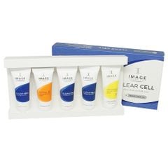 (TẶNG QUÀ) Bộ Sản Phẩm Chăm Sóc Da Mụn Image Skincare Clearcell Travel/Trial Kit