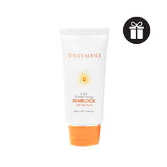 (ÁP MÃ GIẢM 20%) Kem Chống Nắng Phục Hồi Da Desembre E.G.F Water Drop Sun Block SPF40 PA++