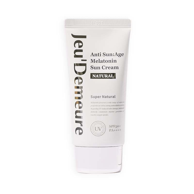 Kem Chống Nắng Dưỡng Trắng, Giảm Nếp Nhăn Jeu'Demeure Anti Sun Age Melatonin Sun Cream (Natural) SPF50+ PA++++