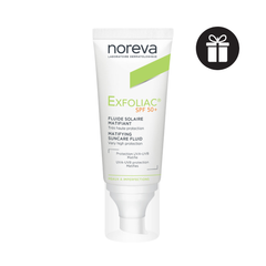 (GIẢM GIÁ 15%) Kem Chống Nắng Cho Da Dầu Mụn Noreva Exfoliac Suncare Fluid SPF50+