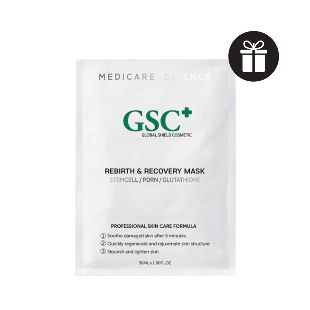 (TẶNG QUÀ) Mặt Nạ Phục Hồi, Dưỡng Trắng Da GSC Rebirth & Recovery Mask