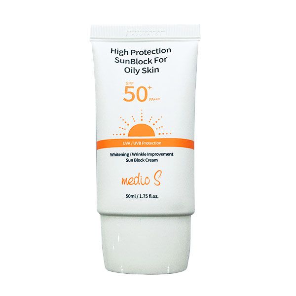 Kem Chống Nắng Medic S High Protection Sunblock For Oily Skin SPF50+ P Mỹ phẩm Midora