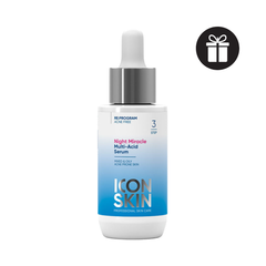 Tinh Chất Ban Đêm Kiềm Dầu, Ngăn Ngừa Mụn Và Làm Mờ Thâm Icon Skin Night Miracale Multi-Acid Serum