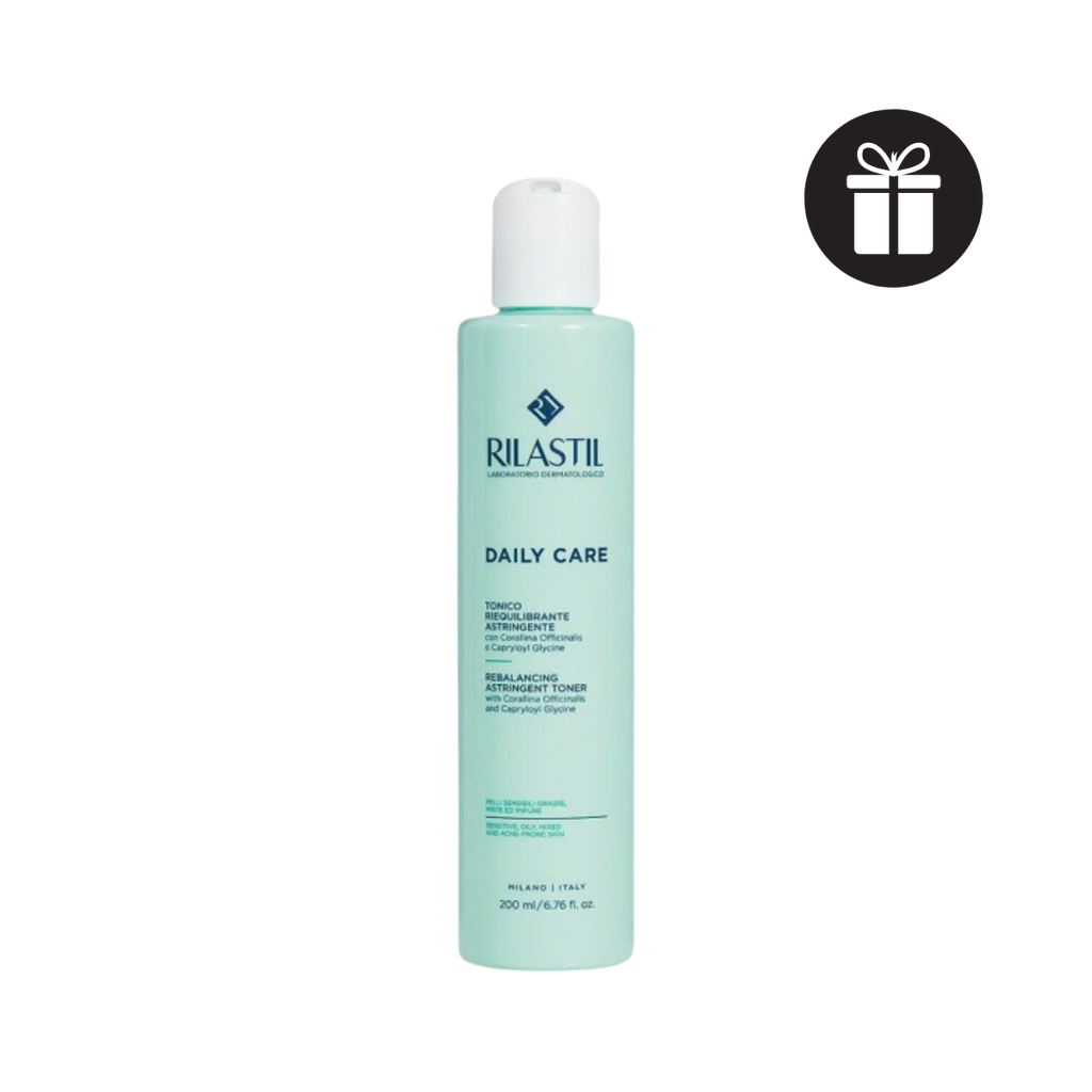 Nước Cân Bằng Cho Da Dầu Mụn Rilastil Daily Care Rebalancing Astringent Toner
