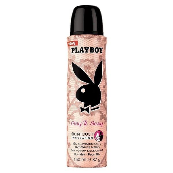 Xịt Khử Mùi Toàn Thân Playboy Play It Sexy 24h Cho Nữ