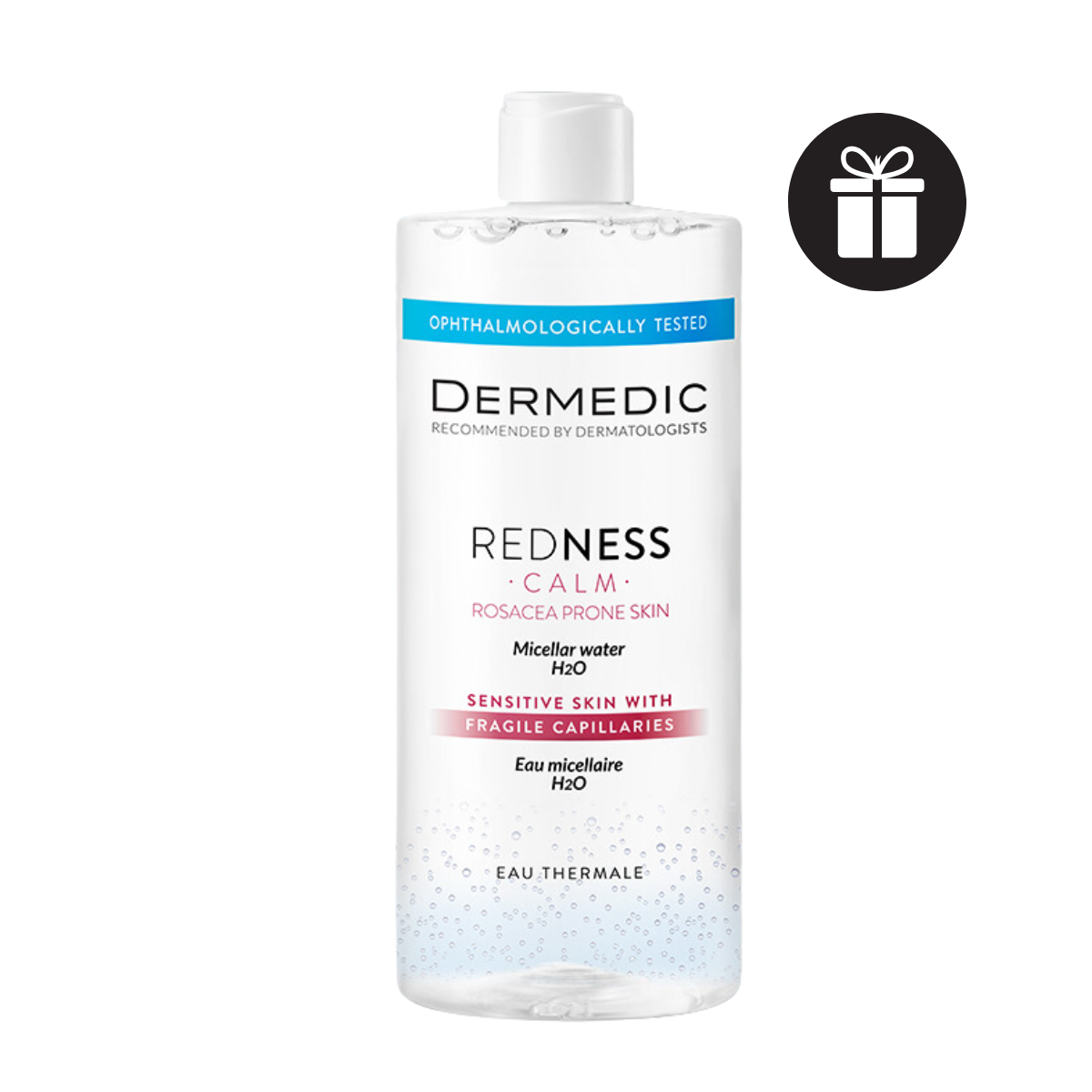 (GIẢM GIÁ 20%) Nước Tẩy Trang Cho Da Nhạy Cảm, Mẩn Đỏ Dermedic Redness Micellar Water