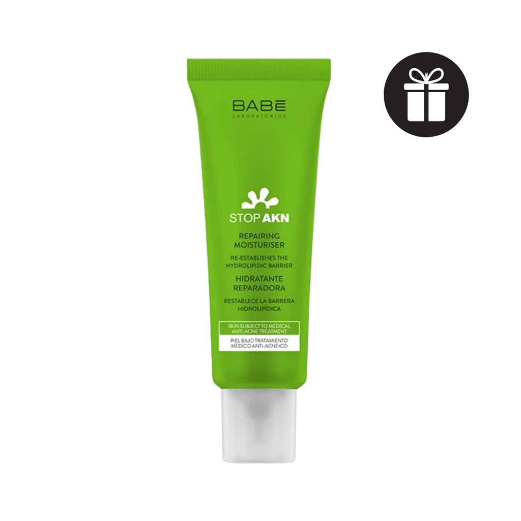 Kem Dưỡng Phục Hồi Cho Da Mụn Babe Stop AKN Repairing Moisturizer