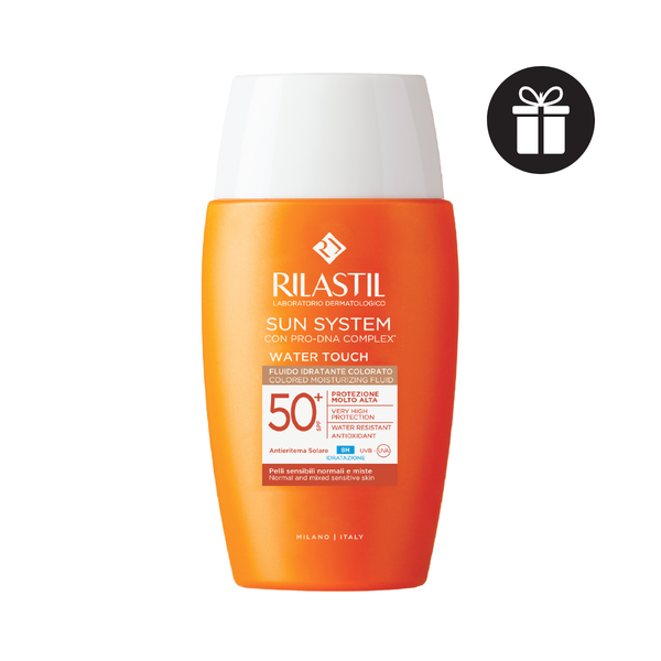 Kem Chống Nắng Quang Phổ Rộng Cho Mọi Loại Da Rilastil Sun System Water Touch Moisturizing Fluid