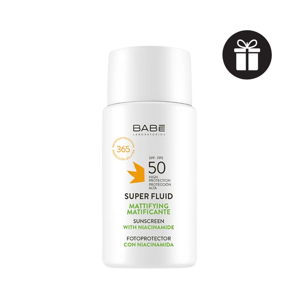 Sữa Chống Nắng Quang Phổ Rộng Cho Da Dầu Mụn Babe Super Fluid Mattifying Sunscreen Spf 50