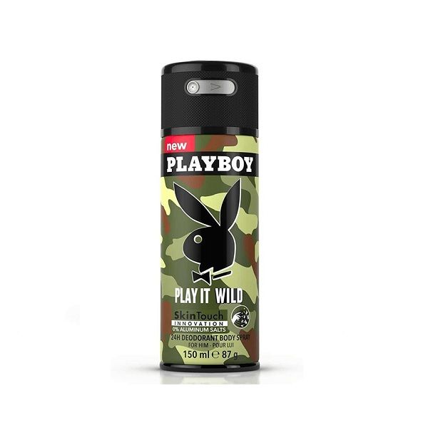 Xịt Khử Mùi Toàn Thân Playboy Play It Wild 24h Cho Nam