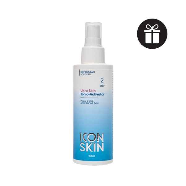 Nước Cân Bằng Cho Da Dầu Mụn Icon Skin Ultra Skin Tonic-Activator