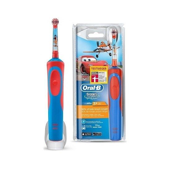 Bàn Chải Điện Oral-B Stages Power 3+ Cho Bé Trai Trên 3 Tuổi