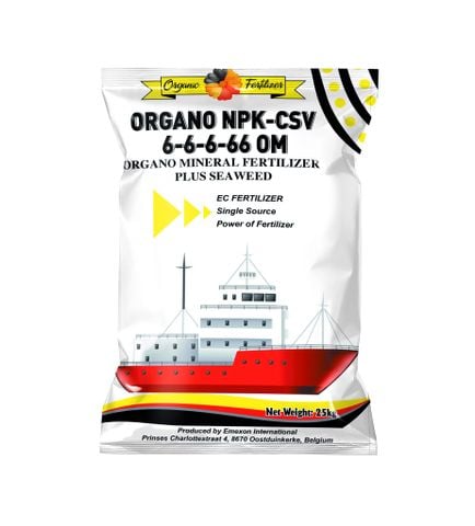 KHOÁNG HỮU CƠ ORGANO NPK-CSV 6-6-6-66OM