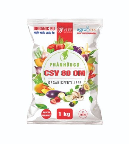 Phân hữu cơ CSV 80 OM Organic Fertilizer (1 kg)