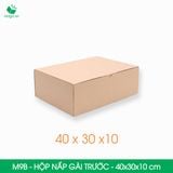  M9B - 40x30x10 cm - Thùng hộp carton nắp gài đóng hàng 