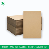  TBC05 - Tấm Bìa Carton - 150x100 cm 