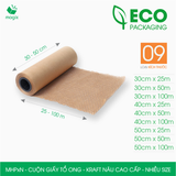  MHPxN - Cuộn giấy tổ ong - Kraft nâu Cao Cấp - Nhiều size 