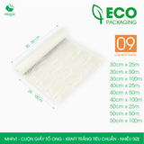  MHPxT - Cuộn giấy tổ ong - Kraft trắng kem Tiêu Chuẩn - Nhiều size 