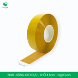  BK4B - Băng keo đục 1kg - Khổ 4.8cm - Lõi nhựa 
