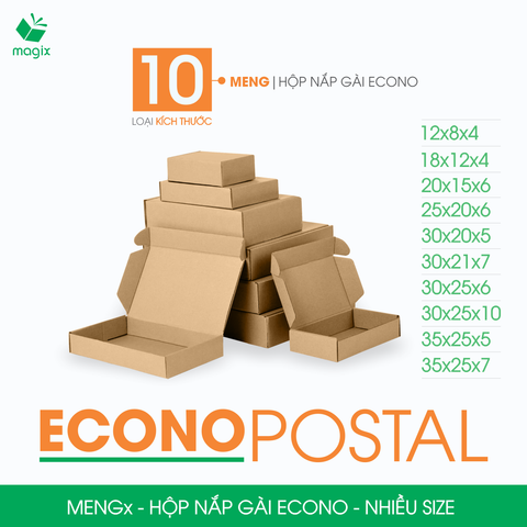 Hộp nắp gài hông ECONO