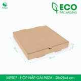  MPZ07 - Hộp nắp gài pizza - 28x28x4 cm 