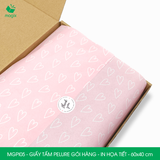  MGPI - Tấm giấy Pelure gói hàng in họa tiết - 60x40 cm - Nhiều họa tiết 