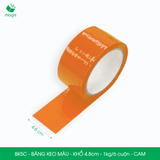  BK5x - Băng keo màu - Khổ 4.8cm - 6 cuộn/ 1kg/ cây - Nhiều màu 