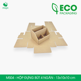  MS04 - HỘP ĐỰNG BÚT ĐA NĂNG 4 NGĂN BẰNG GIẤY CARTON 