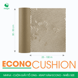  MHPxX - Cuộn giấy tổ ong - Kraft xám Siêu Tiết Kiệm ECONO - Nhiều size 