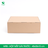  M9B - 40x30x10 cm - Thùng hộp carton nắp gài đóng hàng 