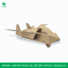 MFK06H - Máy bay phản lực lắp ráp bằng carton - 24x23x6 cm 