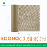  MHP7X - 50cm x 25m - Cuộn giấy tổ ong - Kraft xám Siêu Tiết Kiệm ECONO 