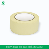 BKG8V - Băng keo giấy khổ 4.8cm x 25m 