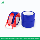  BK5XD - Băng keo màu - Xanh dương - Khổ 4.8cm - 6 cuộn/ 1kg/ cây 