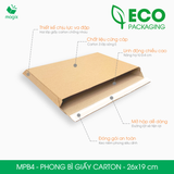  MPB4 – 26x19 cm – Phong bì giấy carton màu nâu 