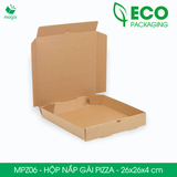  MPZ06 - Hộp nắp gài pizza - 26x26x4 cm 