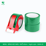  BK5XL - Băng keo màu - Xanh Lá - Khổ 4.8cm - 6 cuộn/ 1kg/ cây 