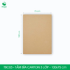  TBC03 - Tấm Bìa Carton - 100x75 cm 