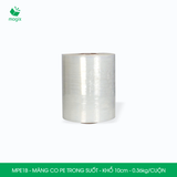  MPE1B - Màng co PE trong - Khổ 10cm x 0.36kg 