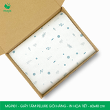 MGPI01 - Combo 50 tấm giấy Pelure gói hàng in họa tiết - 60x40 cm 