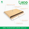  MPB2 – 20x13 cm – Phong bì giấy carton màu nâu 