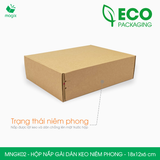  MNGK02 - 18x12x6cm - HỘP NẮP GÀI HÔNG KEO NIÊM PHONG 