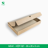  MD41 - 35x25x5 cm - Thùng hộp carton - Hộp dẹt trơn đóng hàng 