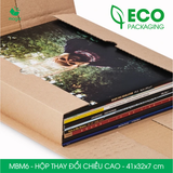  MBM6 - 41x32x7 cm - Hộp carton thay đổi chiều cao 