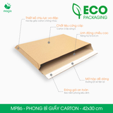  MPB6 – 42x30 cm – Phong bì giấy carton màu nâu 