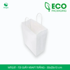  MTG3T  - 30x20x10cm - Túi giấy Kraft màu trắng 
