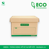  MS03A - 34x24x24 cm - Thùng đựng hồ sơ A4 nắp rời 
