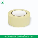  BKG7V - Băng keo giấy khổ 4.8cm x 10m 