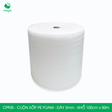 CPF05 - Cuộn xốp PE Foam - Dày 3mm - Khổ 105cm x 50m 